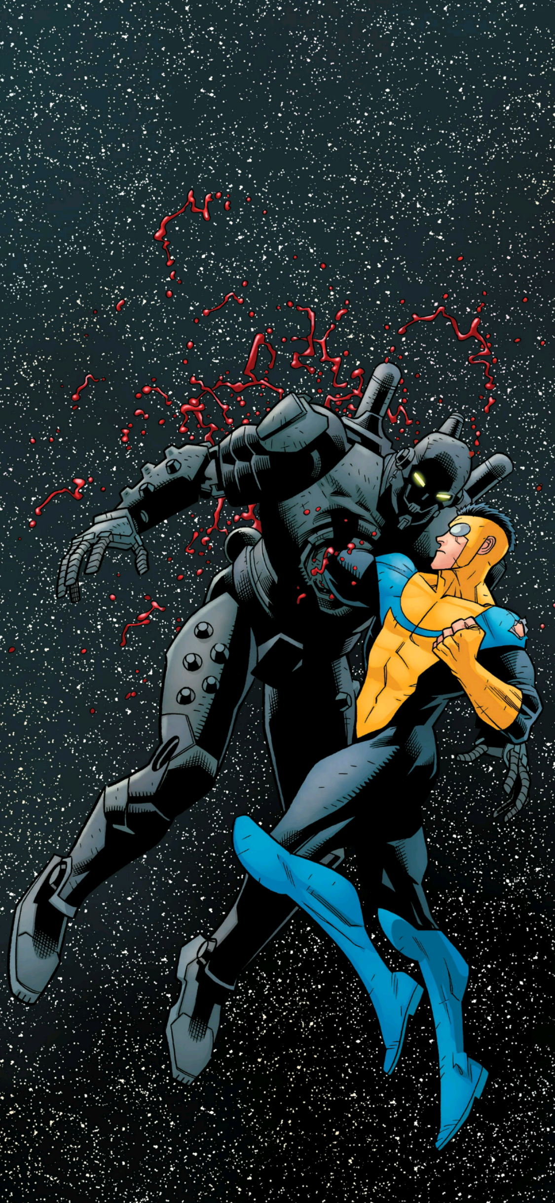 Cosmic Clash Invincible Wallpaper.